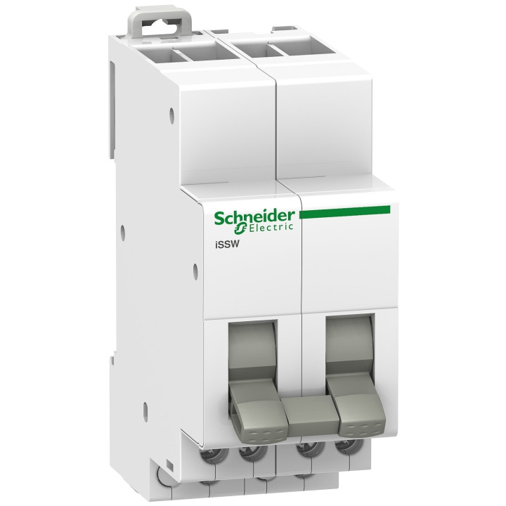 Schneider - Acti9, iSSW commutateur 3 positions 2 contacts inverseurs OF 20A 230V - A9E18074