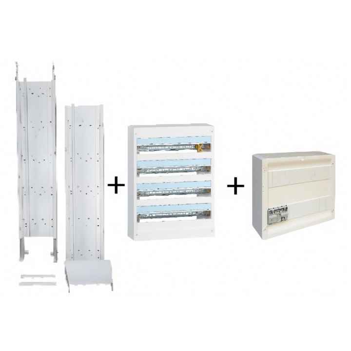 Legrand - Kit GTL 18M complet + tableau 72M + VDI 4RJ45 - 030067+401224+418248