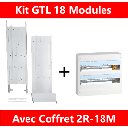Legrand - Kit GTL 18M + tableau 36M - largeur 355mm - 030067+401222