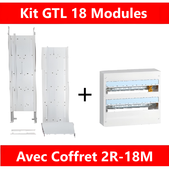 Legrand - Kit GTL 18M + tableau 36M - largeur 355mm - 030067+401222