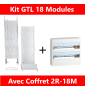 Legrand - Kit GTL 18M + tableau 36M - largeur 355mm - 030067+401222