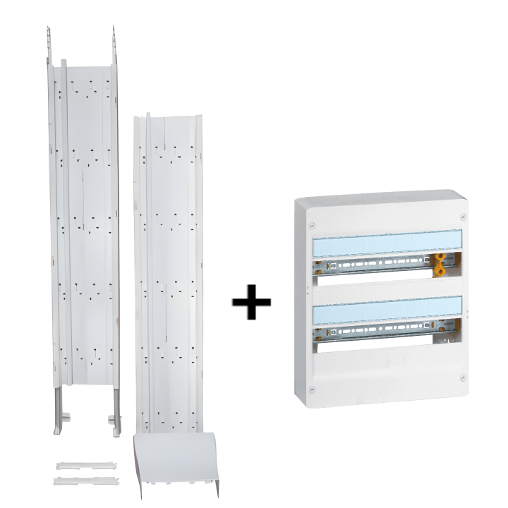 Legrand - Kit GTL 18M + tableau 36M - largeur 355mm - 030067+401222
