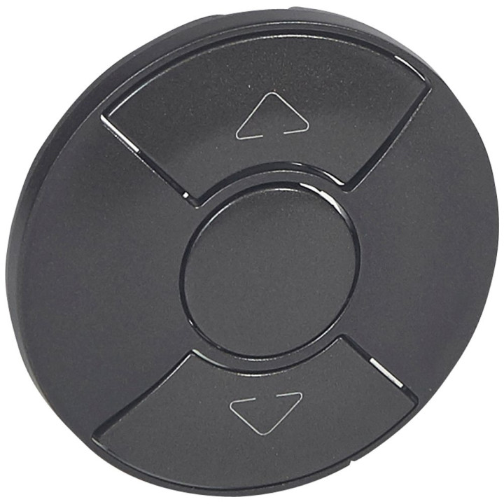 Legrand - Enjoliveur Interupteur VR Stores  Céliane - Graphite - Réf : 067955