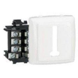 Legrand Oteo - Prise téléphone 8 contacts appareillage saillie composable - blanc - 086138