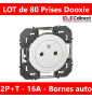 Legrand - Dooxie - LOT de 80 Prises de courant Dooxie - Réf : 600335x80