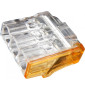 Capri - Bornes SLIM automatique 3 entrées pour fil rigide 2.5mm≤ (boite de 150 connecteurs) - 307103