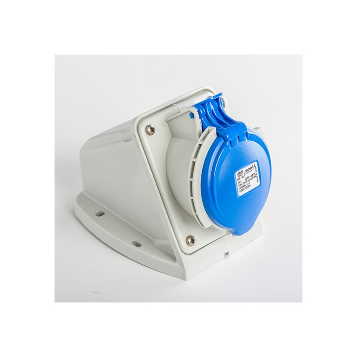 Digital - Prise de courant Européenne - 2P+T - 32A - 220V - IP44 - Réf : 51204 (02324)