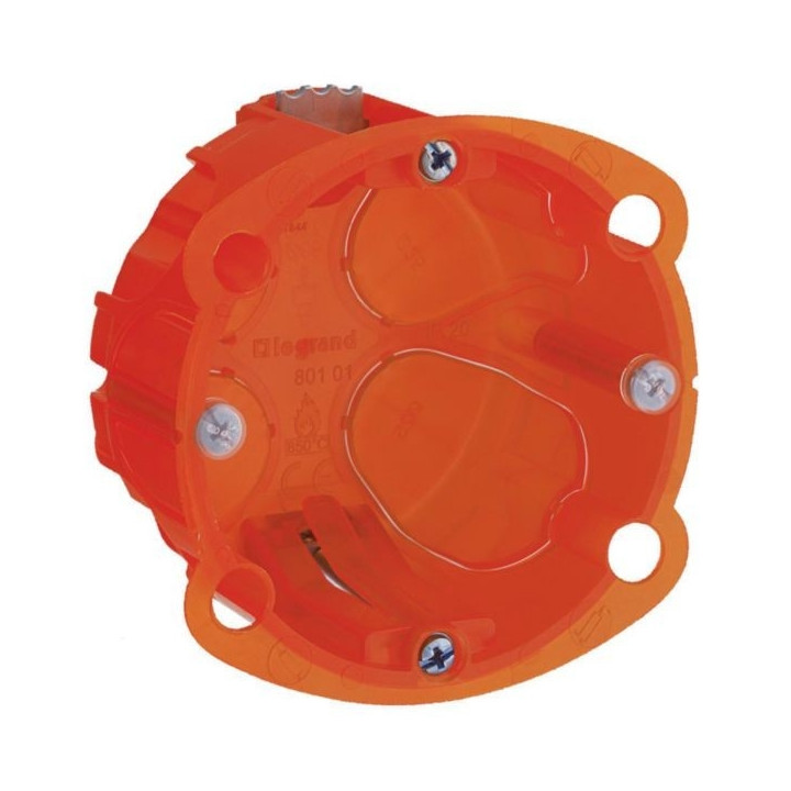 Legrand Batibox - Boîte multimatériaux 1 poste profondeur 40 mm - 080101