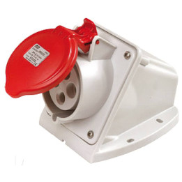 Digital - Prise de Courant Européenne socle 3P+T 32A - 380V IP 44 - 51214 (03325)