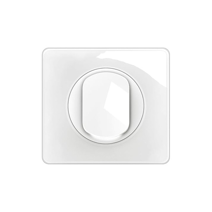 Legrand - Céliane 2024 - Poussoir avec voyant lumineux complet 1 poste - Réf : 080251 + CM0031 + CM0220 + CB1001 + CP0001