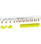 Schneider - Resi9 xp peigne monobloc - 3p+n - 63a - 10 modules - cache dents 5m - R9PXH410