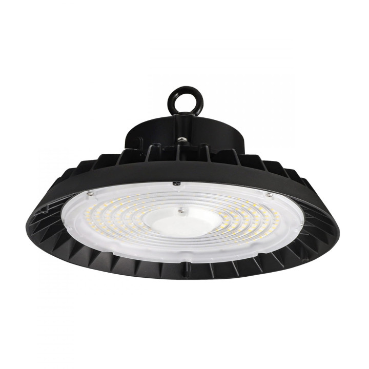 Spectrum - Plafonnier LED PLATEO 4 HIGH BAY - 200W - 150W - 100W - 31000lm - Blanc Neutre - Réf : SLI044029NW