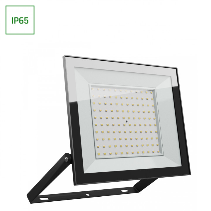 Spectrum - Noctis Lux 4 - Projecteur LED étanche - Noir - 230V - 100W - 8700lm - 4000K -  IP65 - Réf : SLI029068NW
