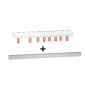 Schneider - Resi9 XP - monobloc Peigne Neutre+Phase 5M - 63A + cache dent - R9PXH205+404988