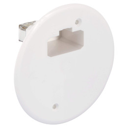 Eur'Ohm - Couvercle d'applique DCL pour boîte simple Ø67 mm - Réf : 53041