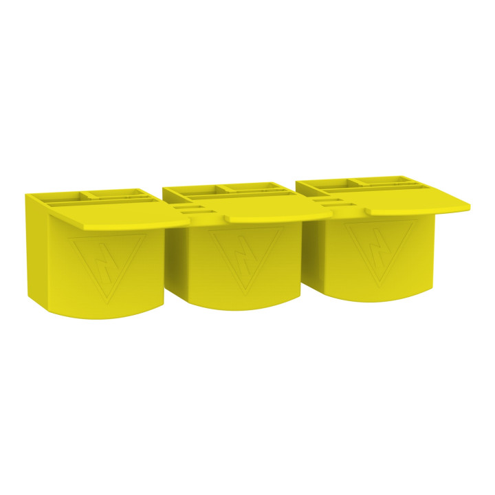 Schneider - Lot de 12 protèges dents dent de peigne horizontal Acti9 iDT40 et Resi9 XP