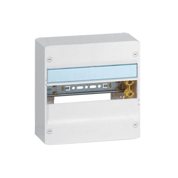 Legrand - Drivia - LOT - Coffret 1 Rangée - 13 Modules + porte + rehausse - Réf : 401211+401371+401331