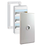 Legrand - Drivia - LOT - Coffret 3 Rangée - 13 Modules + porte + rehausse - Réf : 401213+401373+401333