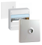 Legrand - Drivia - LOT - Coffret 1 Rangée - 13 Modules + porte + plaque de fond - Réf : 401211+401351+401331