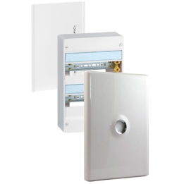 Legrand - Drivia - LOT - Coffret 2 Rangée - 13 Modules + porte + plaque de fond - Réf : 401212+401352+401332