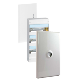 Legrand - Drivia - LOT - Coffret 3 Rangée - 13 Modules + porte + plaque de fond - Réf : 401213+401353+401333