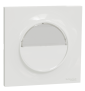 Schneider Odace - LOT - Poussoir avec porte étiquette + plaque - complet - Réf : S520266 + S520702
