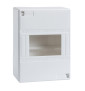 Schneider - Mini Coffret Opale 8 pas - 4 modules - Blanc - 13394