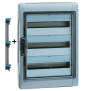 Legrand - Coffret étanche Plexo 36 modules + peigne verticale - 3 rangées - IP65/IK09 - 001923+405004