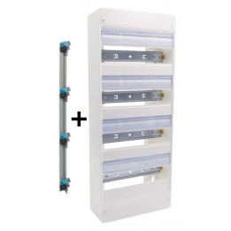Legrand - LOT - Coffret DRIVIA 52 Modules + peigne vertical - 401214+405002