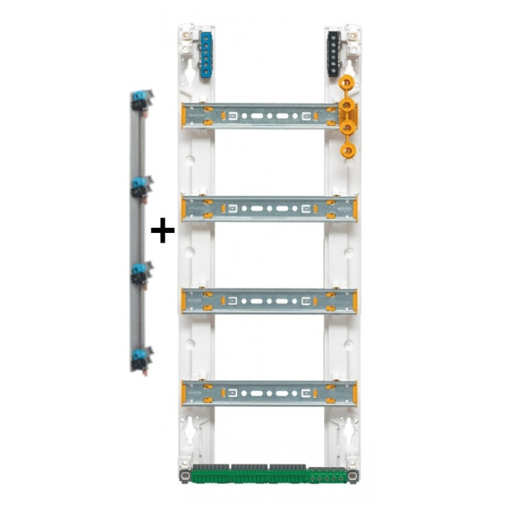 Legrand - LOT - Coffret DRIVIA 52 Modules + peigne vertical - 401214+405002