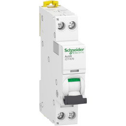Schneider - Acti9 iDT40N - disjoncteur modulaire - 1P+N D 40A 6000A/10kA - A9P34640