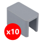 Legrand - Capot d'extrémités pour peignes HX3 - 404989 x10