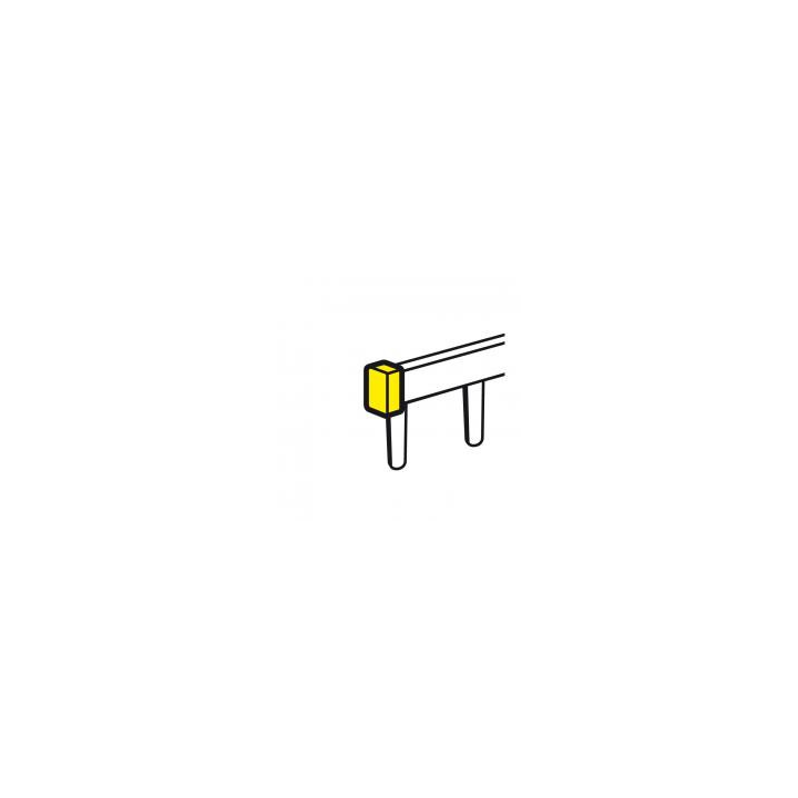 Legrand - Capot d'extrémités pour peignes HX3 - 404989 x10