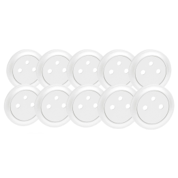 Legrand Céliane - Enjoliveur LOT  - PC 2P+T blanc - Surface - 068111x10