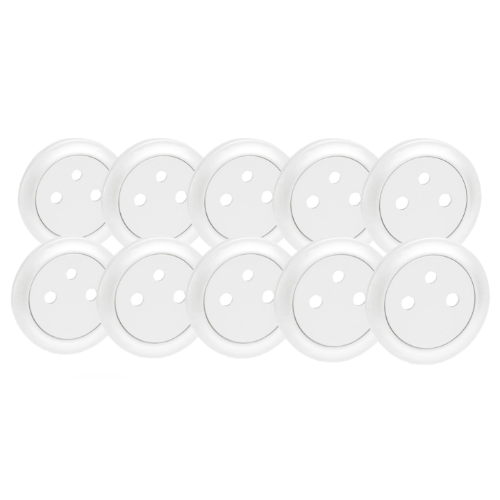 Legrand Céliane - Enjoliveur LOT  - PC 2P+T blanc - Surface - 068111x10