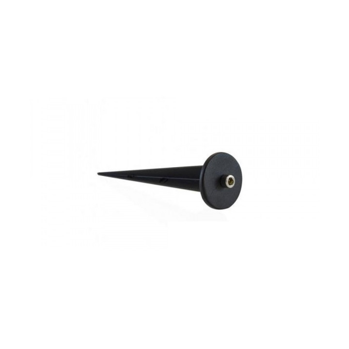Miidex - Projecteur piquet slim (sans ampoule) - 230V - GU10 - Noir - IP65 - Réf : 70283