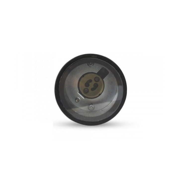 Miidex - Projecteur piquet slim (sans ampoule) - 230V - GU10 - Noir - IP65 - Réf : 70283
