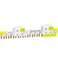 Schneider - Acti9 iDT40 - peigne avec connecteur - 1P+N - 12 modules de 18mm - 63A - A9XPP612