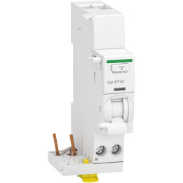 Schneider - Acti9 iDT40 - module différentiel Vigi - départ iDT40 - 1P+N 25A 300mA type ASI - Réf : A9Y65625