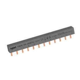 Legrand - Peigne d'alimentation tétrapolaire - 12 modules Pour bornes à vis - Réf : 404954