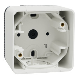 Schneider - Mureva Styl - Boîte 1 poste composable - en saillie - IP55 - IK08 - blanc - Réf : MUR39911