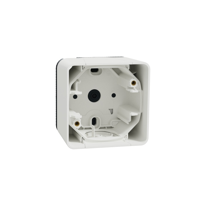 Schneider - Mureva Styl - Boîte 1 poste composable - en saillie - IP55 - IK08 - blanc - Réf : MUR39911