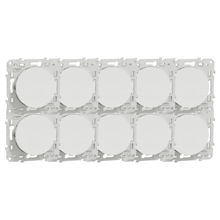 Schneider Odace - Bouton poussoir - 10A - 250V - S520206x10