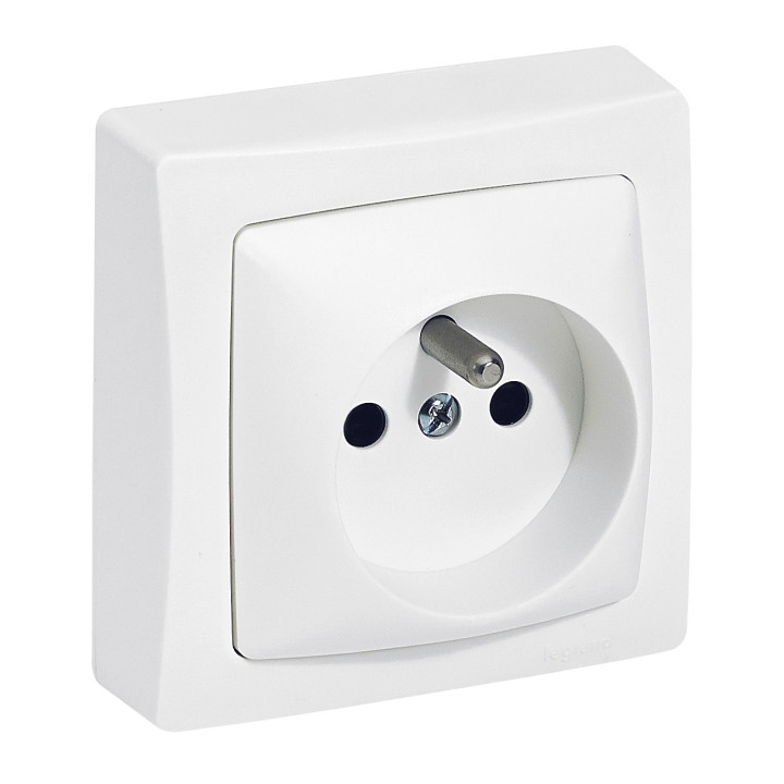 Legrand Oteo - Prise de courant 2P+T 16A - 230V -Réf : 086027x10