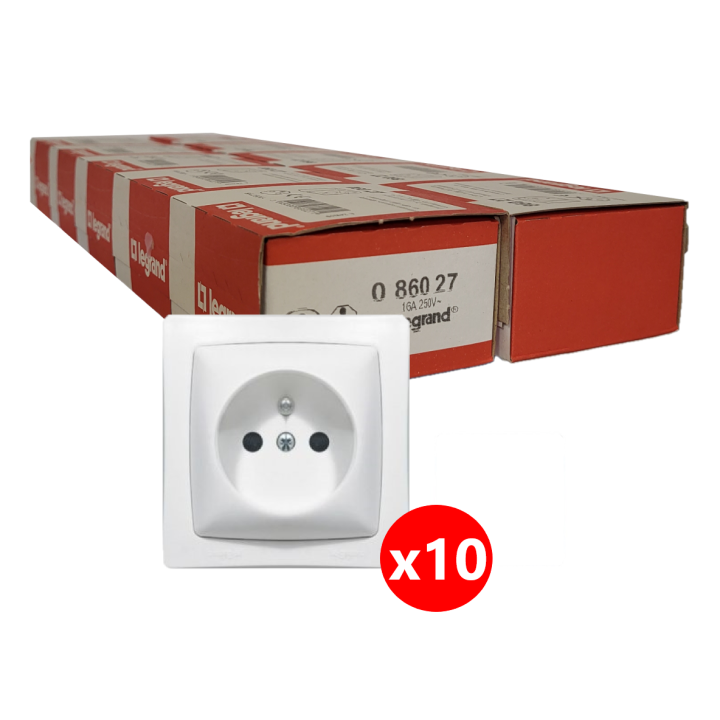 Legrand Oteo - Prise de courant 2P+T 16A - 230V -Réf : 086027x10