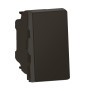 Legrand - Mosaic Easy LED - Interrupteur ou va-et-vient - 10AX - 250V~ - Noir Mat - 1 module - Réf : 079101L