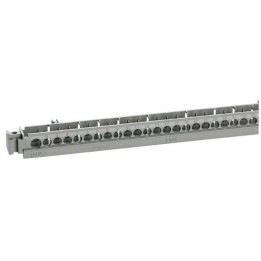 Legrand - Support de borniers - vide - 50 trous - pr coffrets Plexo³ 18 modules et XL³ 125 - 404821