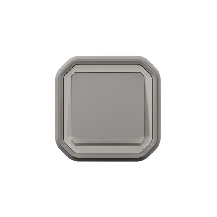 Legrand Plexo - Bouton poussoir - NO/F - Encastré - étanche IP55- Réf : 069540L+069681L