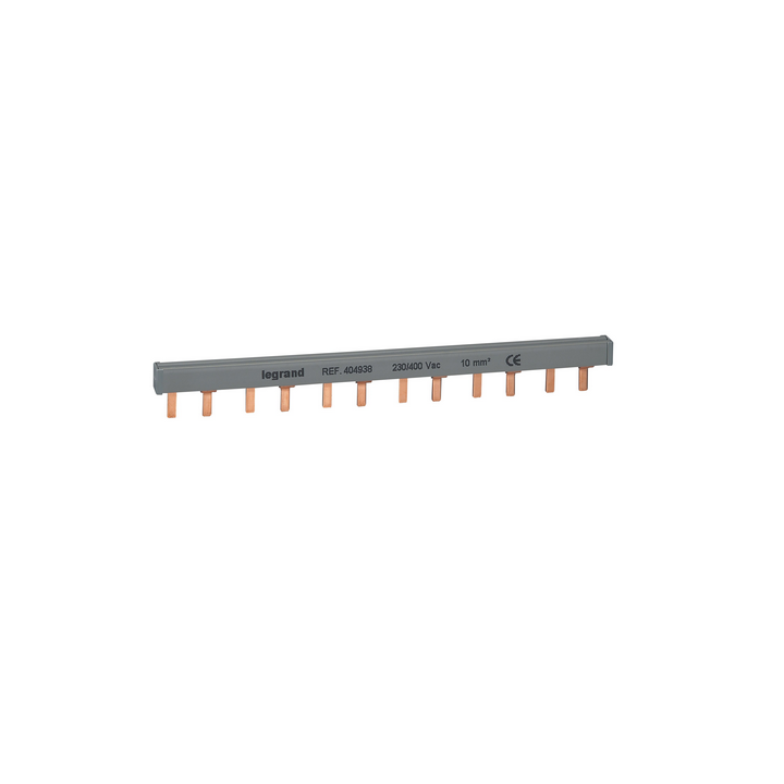 Legrand - Peigne d'alimentation HX3 - 2P - Pour bornes à vis - 12M - 404938