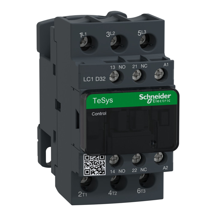 Schneider Tesys - Contacteur moteur - 32A - 1F+1O - 230V - LC1D32P7